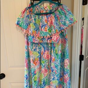 Lilly Pulitzer Mermaid’s Cove Maxi Skirt Set